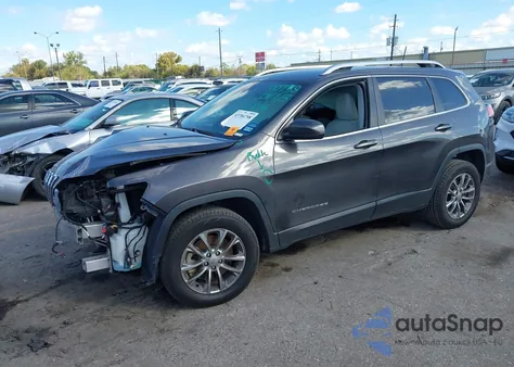 2021 Jeep Cherokee Latitude Lux 4X4 from USA, damaged, VIN 1C4PJMMX8MD158935